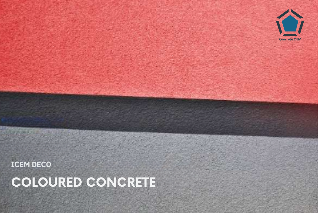 Coloured Concrete Image